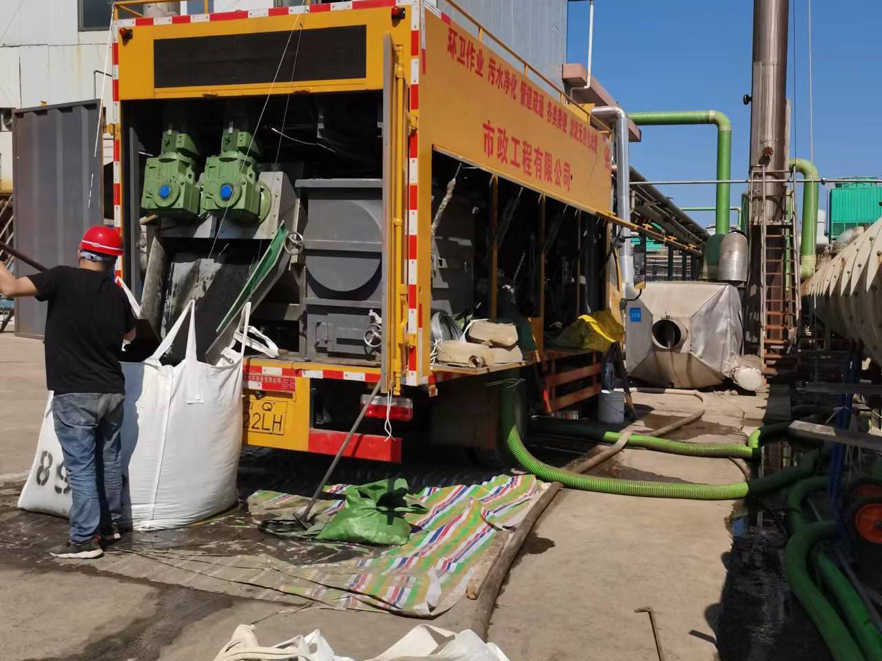 徐州淤泥压干处理